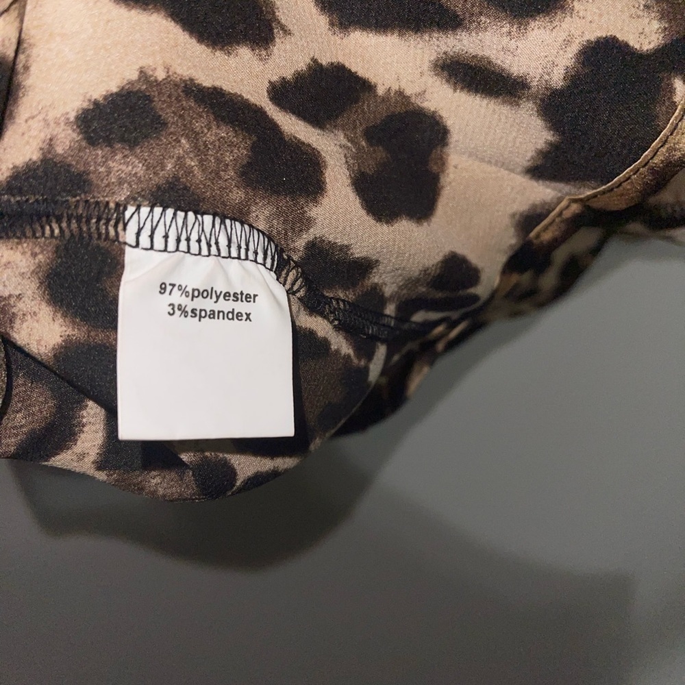 Pink Lily Cheetah Print Camisole - Picture 6 of 7